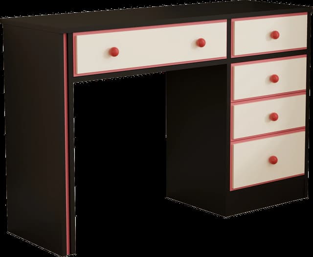 Framed dressing desk