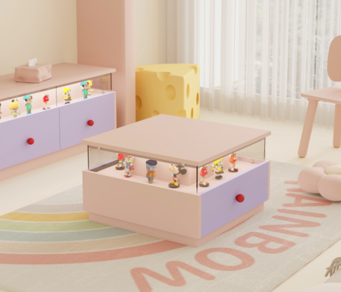 【小红书同款】客厅手办展示茶几 — MOHUE
